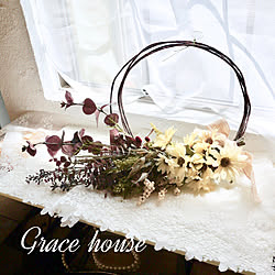 リース/ハンドメイド/認定講師/グレイスハウス/grace_house13...などのインテリア実例 - 2019-08-24 07:50:26