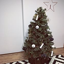 部屋全体/クリスマス/北欧/クリスマスツリー/niko and…　...などのインテリア実例 - 2016-11-16 23:18:25