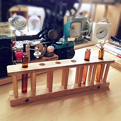 プチDIY/セリアの瓶/ディッシュスタンドリメイク/理系インテリア/端材リメイク...などのインテリア実例 - 2015-09-19 13:44:11