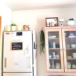 キッチン/冷蔵庫/いなざうるす屋さん/食器棚のインテリア実例 - 2013-11-21 09:42:13