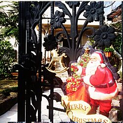 玄関/入り口/クリスマス/庭のインテリア実例 - 2015-12-25 11:20:32