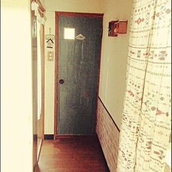壁/天井/トイレのドア/DIY/セリアのインテリア実例 - 2015-08-31 17:14:17