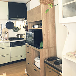 キッチン/unico食器棚/ウニコ食器棚/こどもと暮らすのインテリア実例 - 2019-09-30 09:09:36
