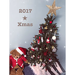 リビング/ダイソー/クリスマスツリー/ニトリ/セリアのインテリア実例 - 2017-11-14 22:12:39