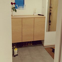 玄関/入り口/IKEA/フライングタイガー/Francfranc/sarasa design storeのインテリア実例 - 2016-02-18 17:36:28