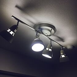 壁/天井/LED照明/一人暮らし/照明のインテリア実例 - 2017-02-27 22:02:35