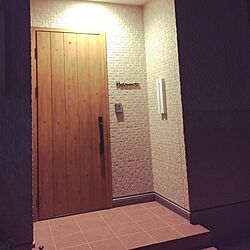 玄関/入り口/カフェ風/ナチュラル/YKKap ヴェナートのインテリア実例 - 2016-07-01 20:21:58