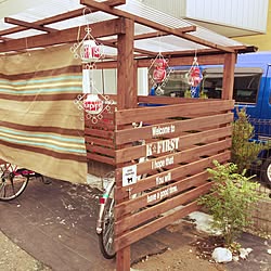 DIY/カインズホーム/駐輪場/自転車置き場のインテリア実例 - 2017-05-07 15:38:16