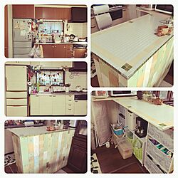 キッチン/DIY/ナチュラルのインテリア実例 - 2015-10-10 23:22:48