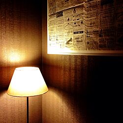 ベッド周り/ポスター/IKEA/照明/和室のインテリア実例 - 2013-06-02 22:55:39