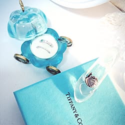 棚/TIFFANY&Co./ティファニーブルー/婚約指輪/結婚指輪...などのインテリア実例 - 2015-04-04 02:37:18