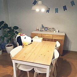 リビング/季節の行事/スヌーピー/IKEAのインテリア実例 - 2017-05-09 22:33:06