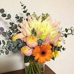 リビング/お花のインテリア実例 - 2014-01-24 08:55:53