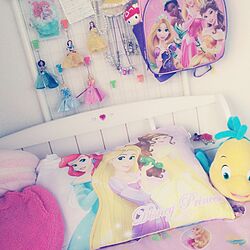 ベッド周り/Disney Princess/eighterのインテリア実例 - 2015-07-03 20:34:10