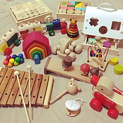 おもちゃ/子供部屋/木のおもちゃのインテリア実例 - 2014-04-10 20:10:20