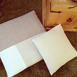 部屋全体/handmade/カバーを縫い縫いのインテリア実例 - 2013-12-02 14:53:08
