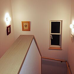 部屋全体/階段おどりば/階段の壁/階段/シンプルインテリアのインテリア実例 - 2015-11-15 21:59:09