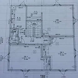 部屋全体/最終決定図面/新築一戸建て/20代で建てるおうち/4人家族...などのインテリア実例 - 2017-09-24 07:16:01