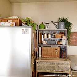 キッチン/DIY/キッチン雑貨/DIY棚のインテリア実例 - 2014-07-04 17:23:52