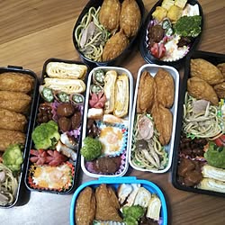 キッチン/お弁当/家族/家族５人暮らし/いなり寿司...などのインテリア実例 - 2023-10-14 03:02:53