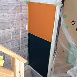玄関/入り口/DIY/FPの家/CasadeOlive/#黒板塗料のインテリア実例 - 2016-02-22 20:43:52