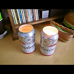 リメイク/キャンドル/ランタン/Budweiser/缶...などのインテリア実例 - 2019-04-12 23:39:53