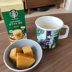 コーヒーのある暮らし/ホワイトモカ/コーヒータイム/スターバックス/おうちカフェ...などのインテリア実例 - 2022-09-26 20:03:23