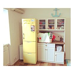 キッチン/アンカー/キッチンボード/食器棚/冷蔵庫...などのインテリア実例 - 2015-12-20 12:17:26