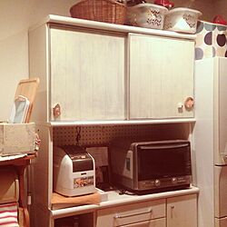 棚/リメイク/食器棚リメイク/DIY/ハンドメイド...などのインテリア実例 - 2013-09-21 20:05:56