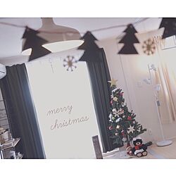 部屋全体/クリスマスツリー/雑貨のインテリア実例 - 2015-12-25 12:31:36