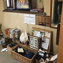 部屋全体/レトロ/一人暮らし/観葉植物/雑貨...などのインテリア実例 - 2016-06-21 15:10:57