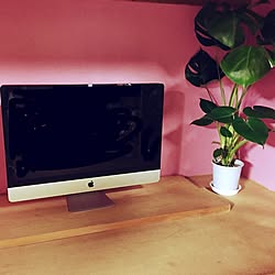 机/パソコン周り/押入れデスク/iMac/作業スペース...などのインテリア実例 - 2017-03-18 21:52:12