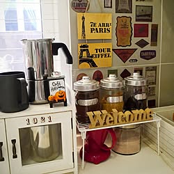 棚/coffee/natural kitchen/Coffee中毒/brew coffee...などのインテリア実例 - 2016-08-18 20:58:30