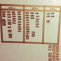 キッチン/マスキングテープ/在庫管理表/簡単/100均...などのインテリア実例 - 2018-08-21 12:37:21