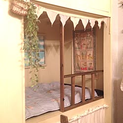 ベッド周り/元和室の押入れを改造した子供用のベッドのインテリア実例 - 2014-01-24 18:34:10