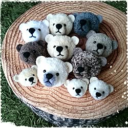 しゃれとんしゃあ会/部屋じゃなくてゴメンなさい/NO BEAR NO LIFE/ハンドメイド/熊鈴...などのインテリア実例 - 2016-10-29 10:38:13