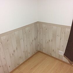 部屋全体/腰壁シート/DIY/新築一戸建てのインテリア実例 - 2016-12-24 12:28:40