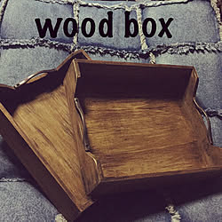 ベッド周り/woodbox リメイク/セリアwoodbox/10月21.22日門司港グランマーケット/インスタ→momorin1128...などのインテリア実例 - 2017-10-08 02:14:52