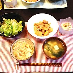 キッチン/箸置き/ランチョンマット/食器のインテリア実例 - 2013-04-23 00:31:36