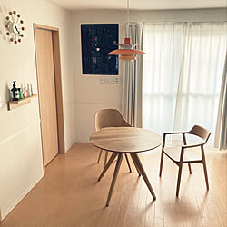 デザイナーズ家具/ミッドセンチュリー/Vitra/HIROSHIMAアームチェア/デザイナーズチェア...などのインテリア実例 - 2022-02-20 16:30:13