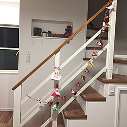 クリスマス/階段のインテリア実例 - 2016-12-08 22:42:57
