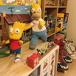 棚/disney/PIXAR/TOYSTORY/Simpsonsのインテリア実例 - 2016-03-09 20:55:56