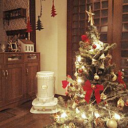 コロナストーブ/クリスマスツリー/クリスマスのインテリア実例 - 2016-12-22 23:49:29