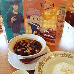 机/ココスコラボキャンペーン/至福の時間♡/ランチ/伏黒恵...などのインテリア実例 - 2023-10-27 12:22:17