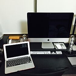 机/Apple製品/Apple/Macのある部屋/iMac...などのインテリア実例 - 2015-06-17 22:50:30