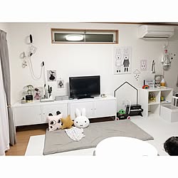 部屋全体/定点観測/赤ちゃんスペース/赤ちゃんのいる暮らしのインテリア実例 - 2016-10-04 19:35:17