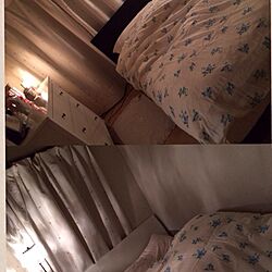 ベッド周り/DIY/ペンキでペイントのインテリア実例 - 2014-03-11 23:46:31