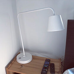 IKEA サイドテーブル/IKEA 照明/照明/IKEA/ベッド周り...などのインテリア実例 - 2020-05-12 06:30:24