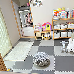 無印良品/IKEA/子供部屋/おもちゃスペース/部屋全体のインテリア実例 - 2022-06-16 15:09:24