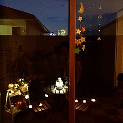 LED/ベランダからの景色/IKEA/IKEA 照明/リビングのインテリア実例 - 2017-01-23 17:40:44